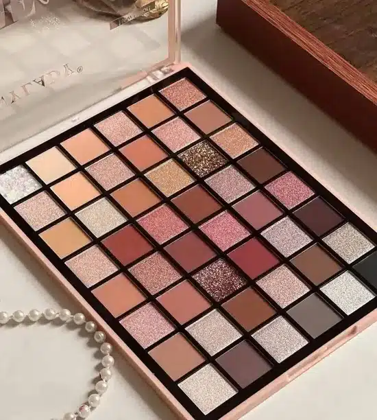 All In One Compact Makeup Palette with Mirror and Applicators